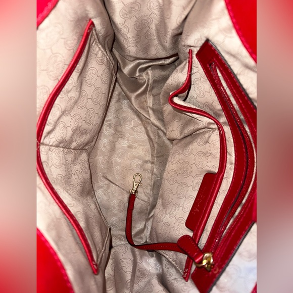 🌶️Michael Kors Hamilton Saffiano Leather Large Tote Shoulder Bag - Picture 11 of 13